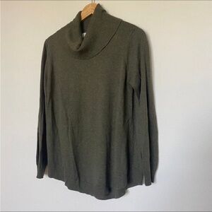 Magaschoni | Green Cashmere Blend Turtleneck Sweater Size L